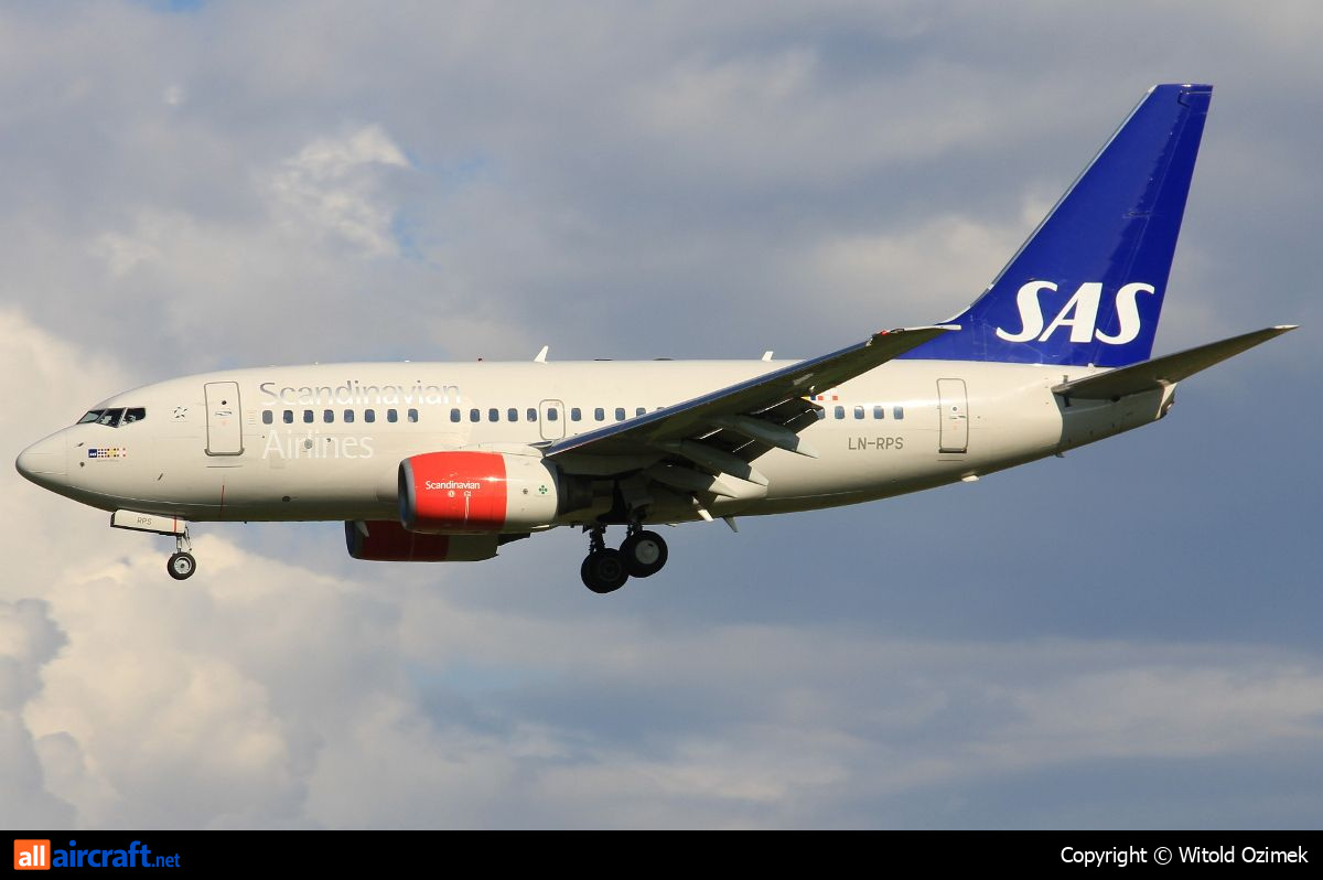 LN-RPS · Boeing 737-683 · (SVG / ENZV)