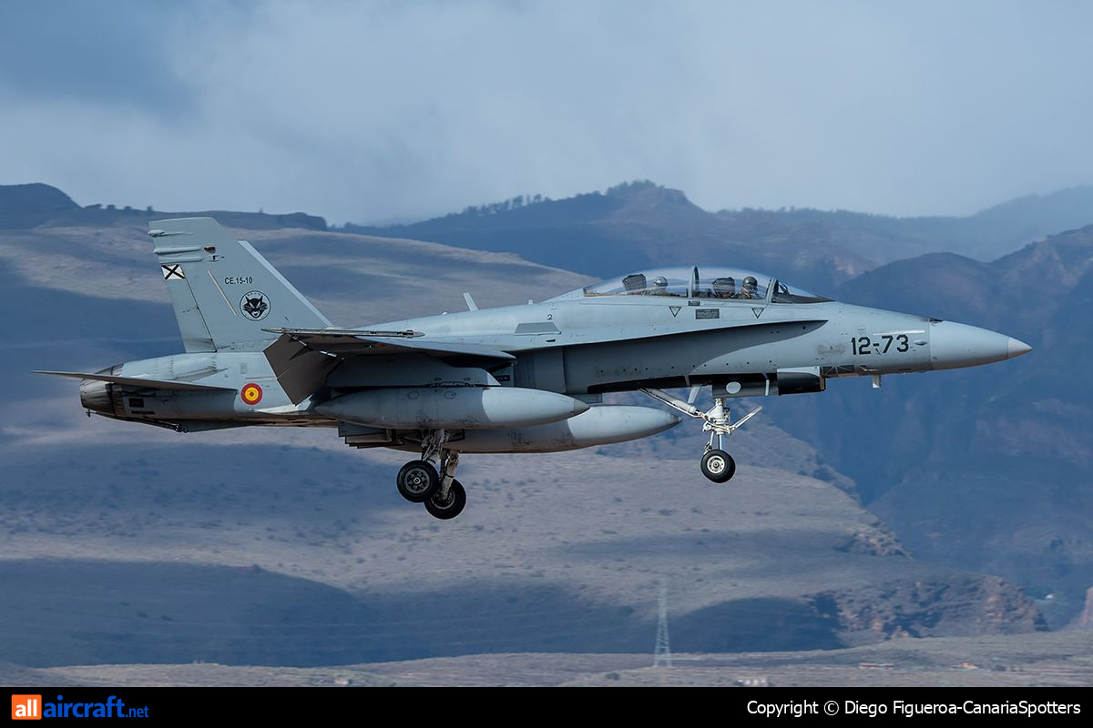 CE.15-10 · McDonnell Douglas EF-18BM Hornet · (LPA / GCLP)