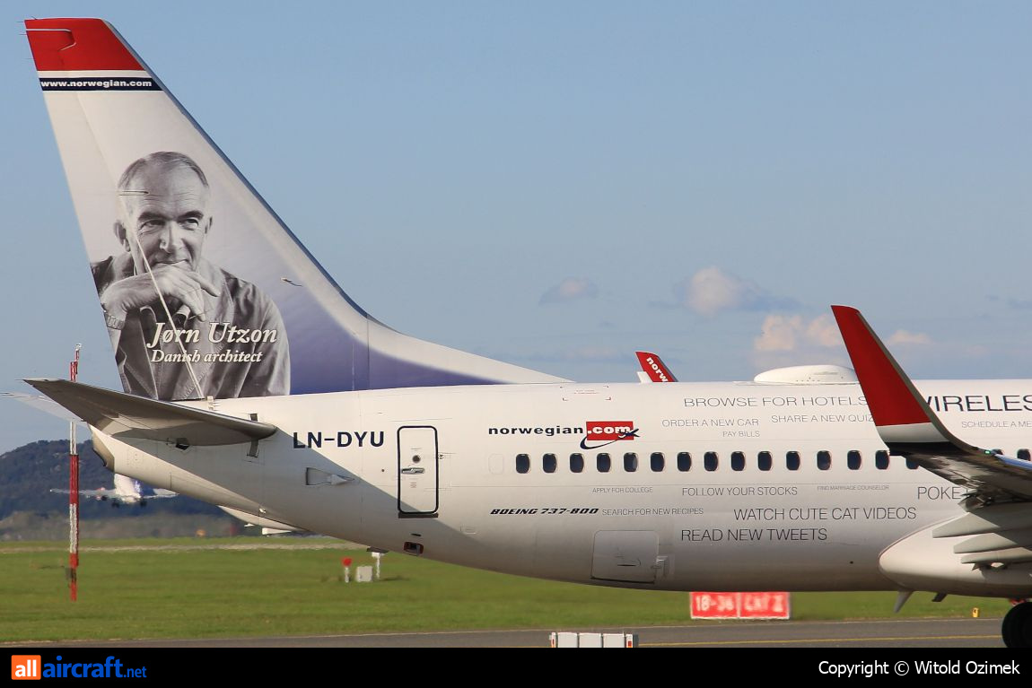 LN-DYU · Boeing 737-8JP(WL) · (SVG / ENZV)
