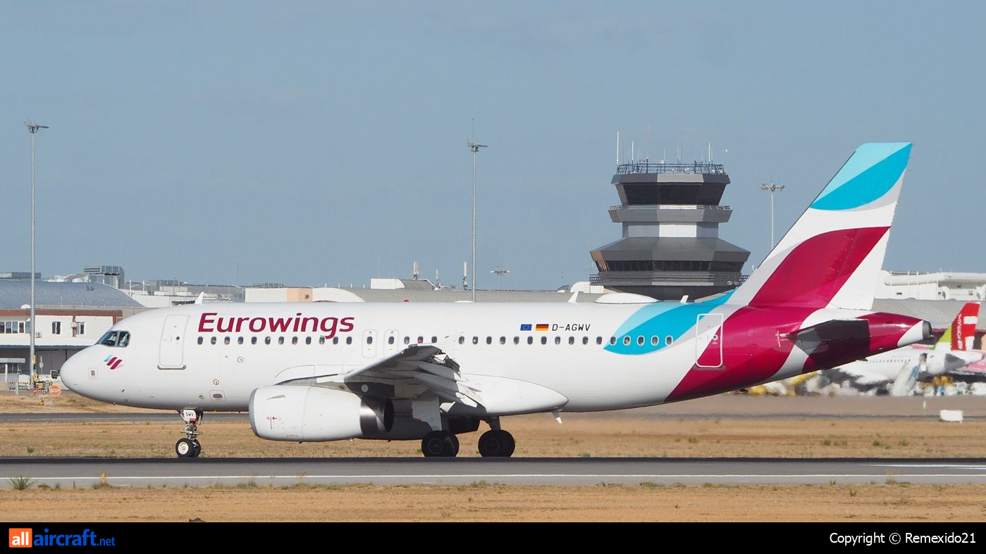 D-AGWV · Airbus A319-132 · (FAO / LPFR)