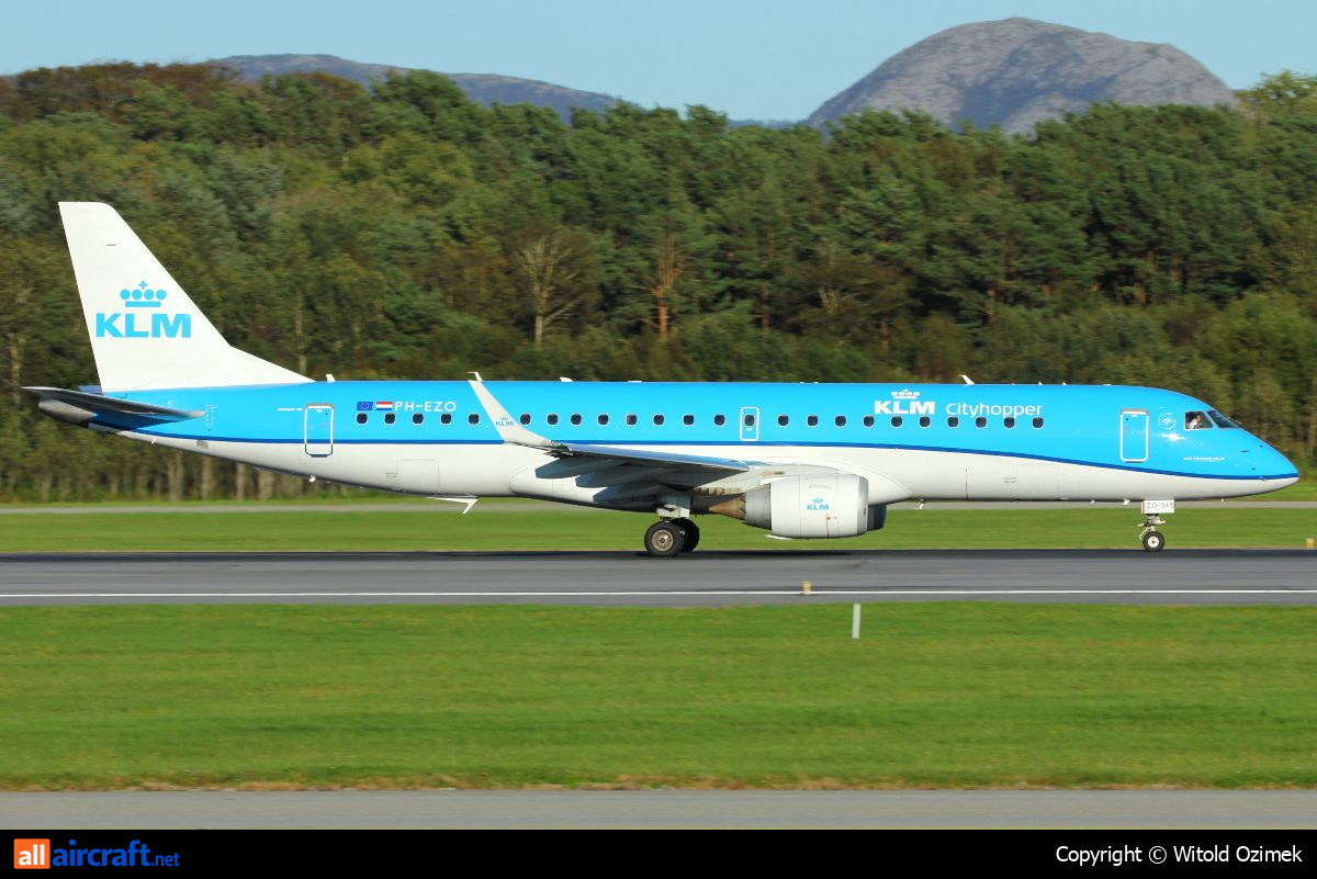 PH-EZO · Embraer 190-100STD · (SVG / ENZV)