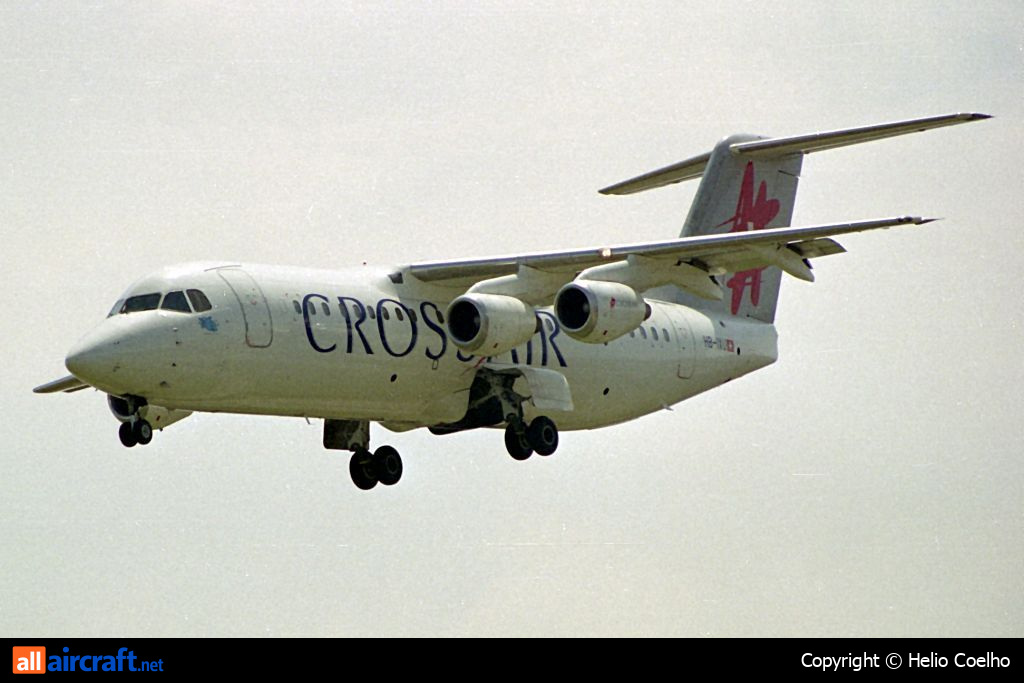 HB-IXU · British Aerospace Avro RJ100 · (LIS / LPPT)