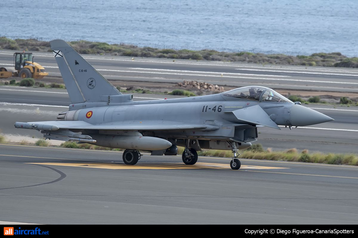 C.16-46 · Eurofighter EF-2000 Typhoon S · (LPA / GCLP)
