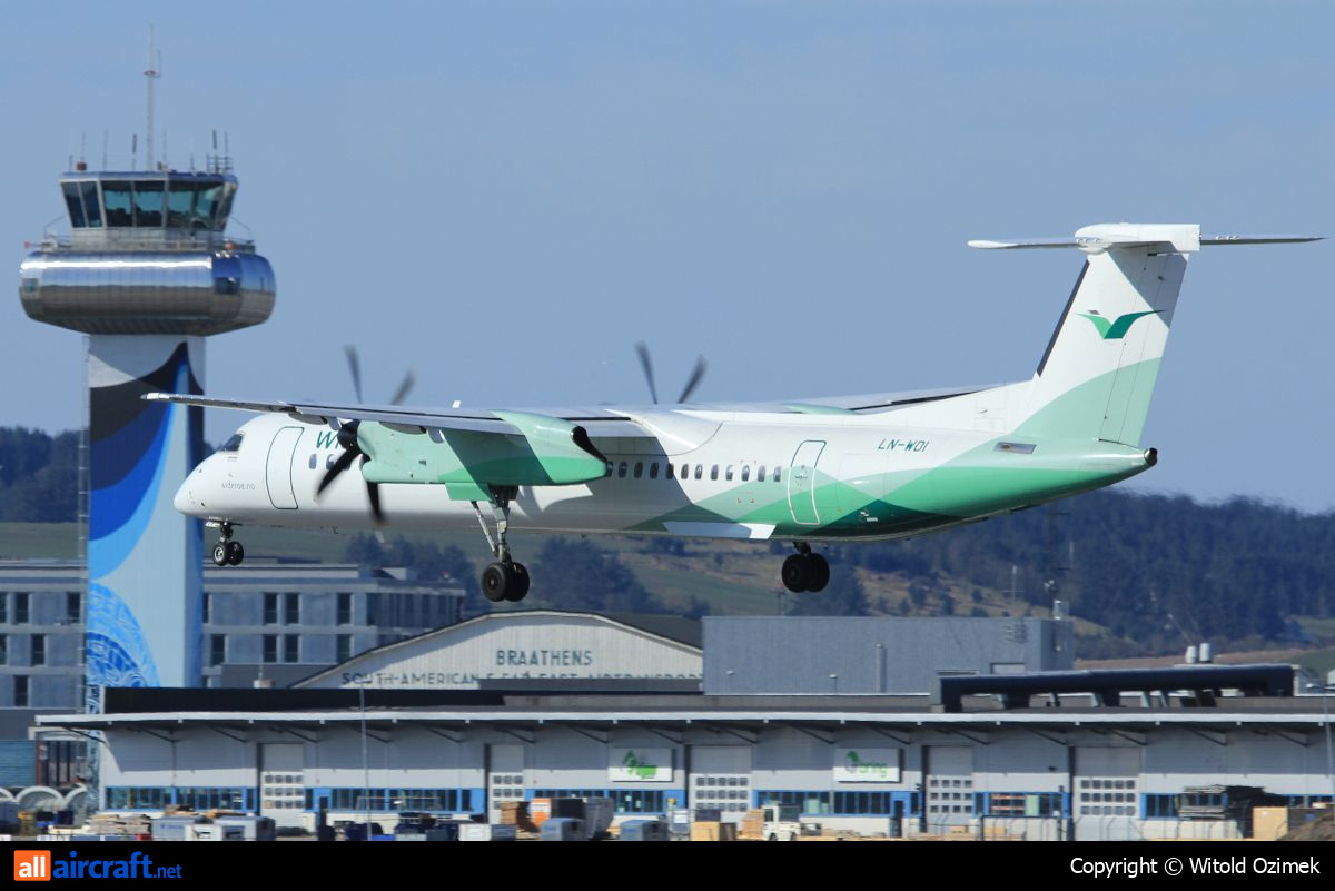 LN-WDI · Bombardier Dash 8-Q402 · (SVG / ENZV)