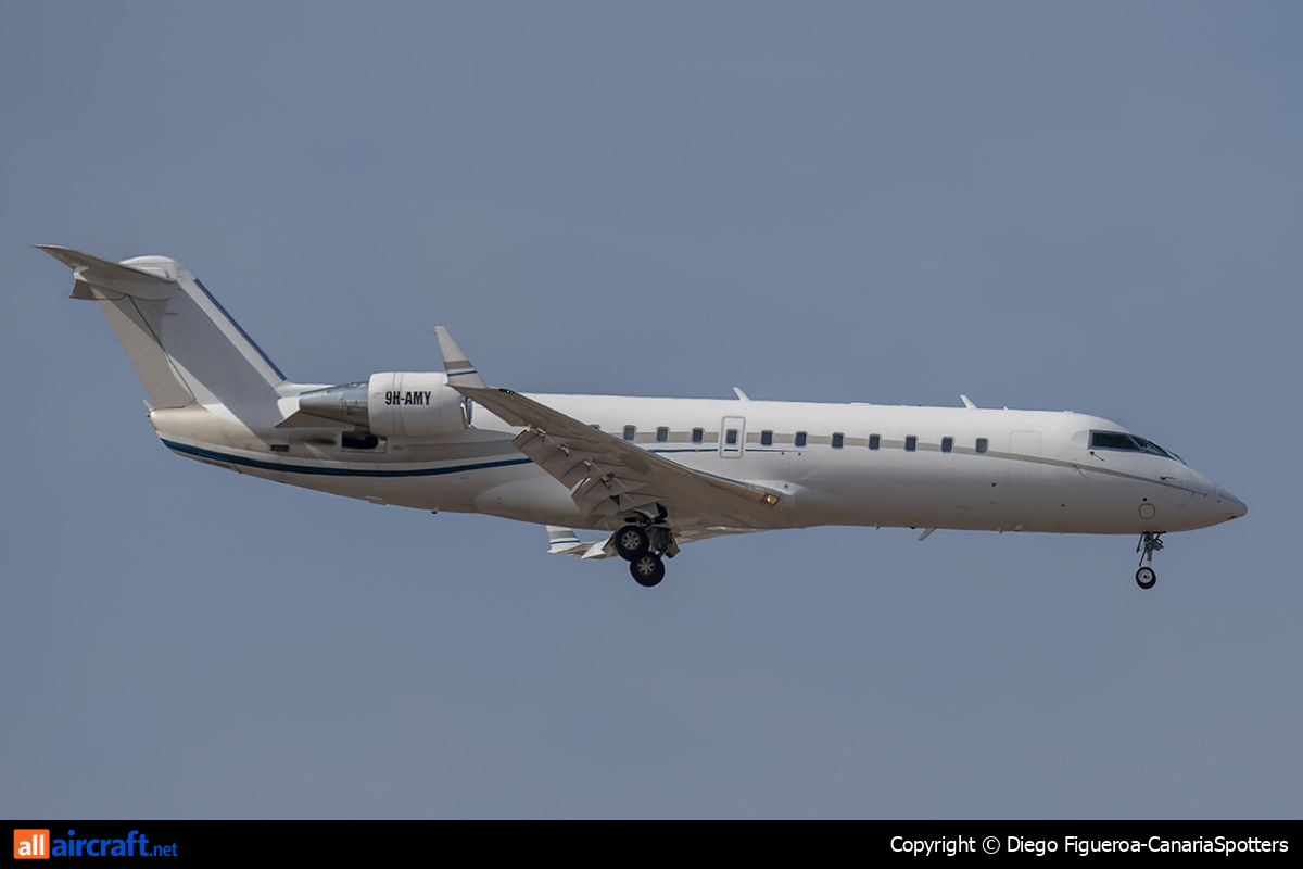 9H-AMY · Bombardier CL-600-2B19 Challenger 850 · (LPA / GCLP)