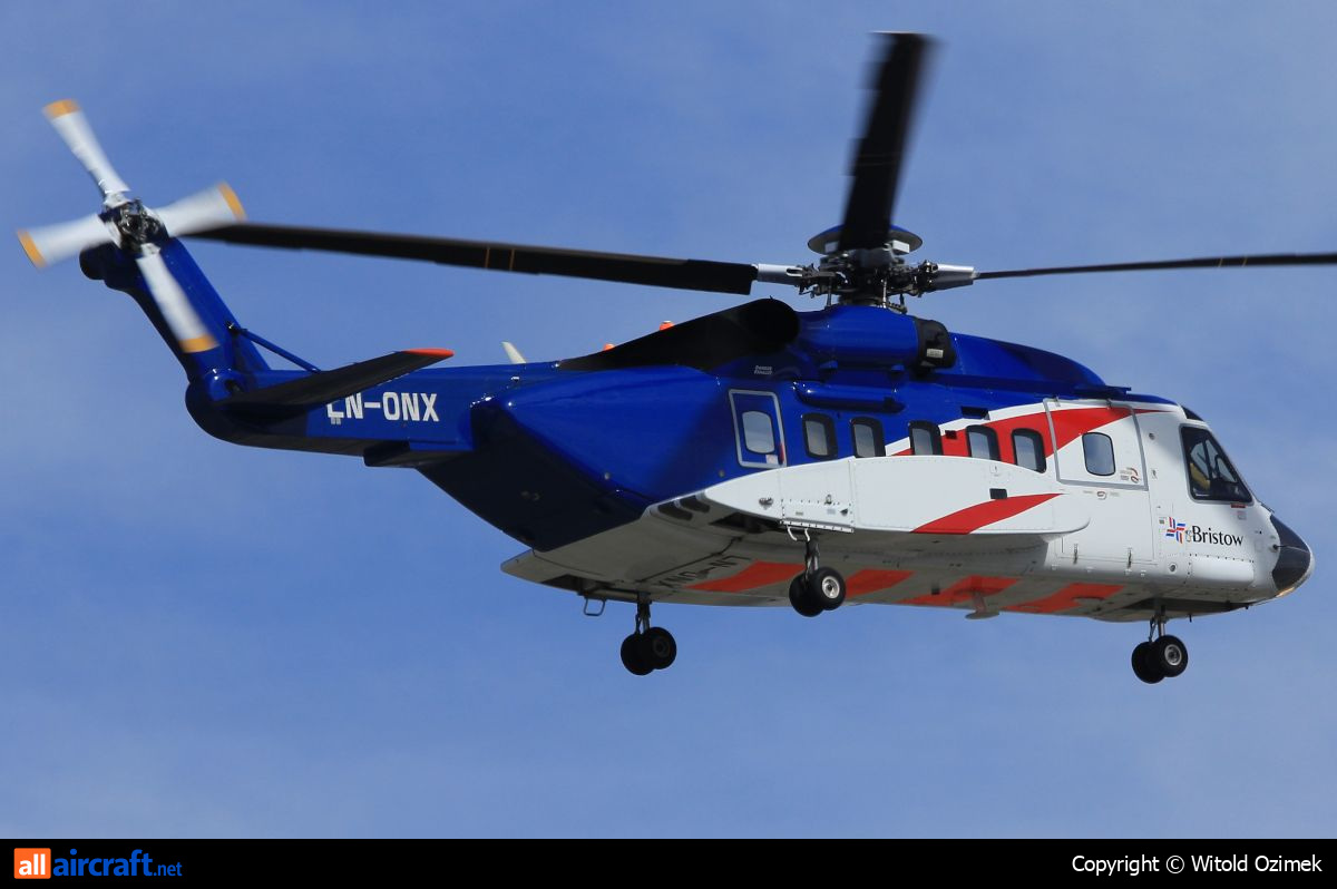 LN-ONX · Sikorsky S-92A · (SVG / ENZV)