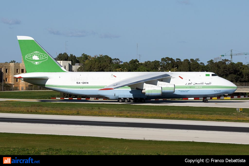 5A-DKN · Antonov An-124-100 · (MLA / LMML)