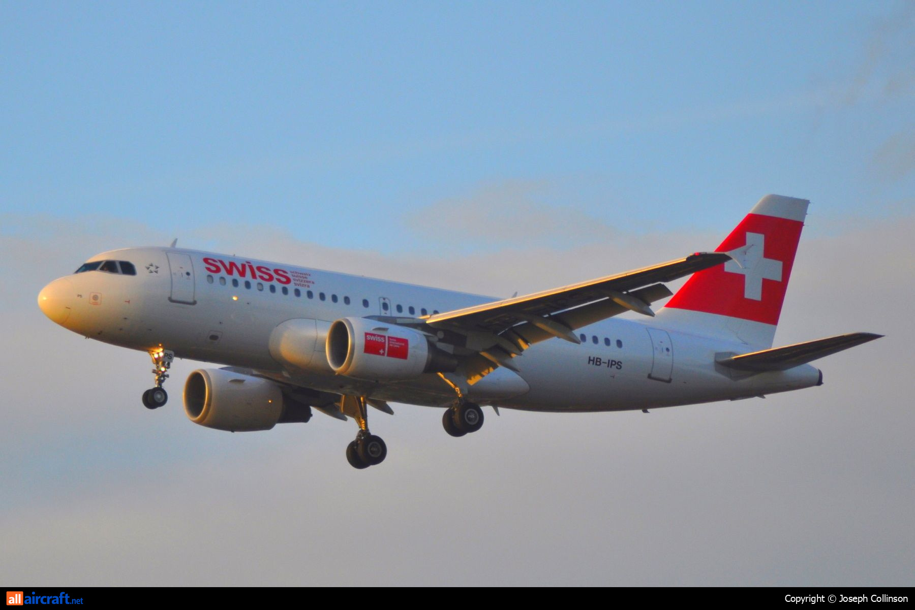 HB-IPS · Airbus A319-112 · (LHR / EGLL)