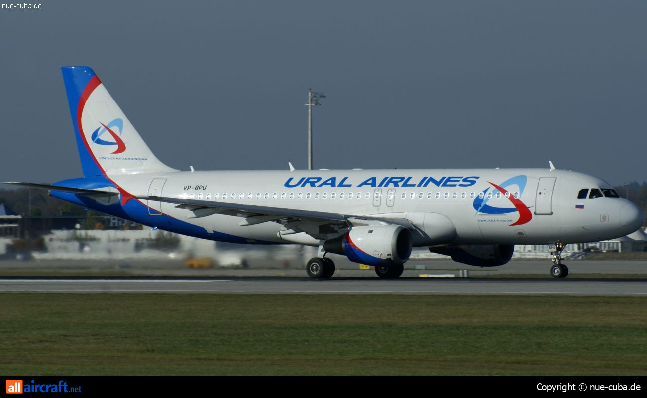 VP-BPU · Airbus A320-211 · (MUC / EDDM)