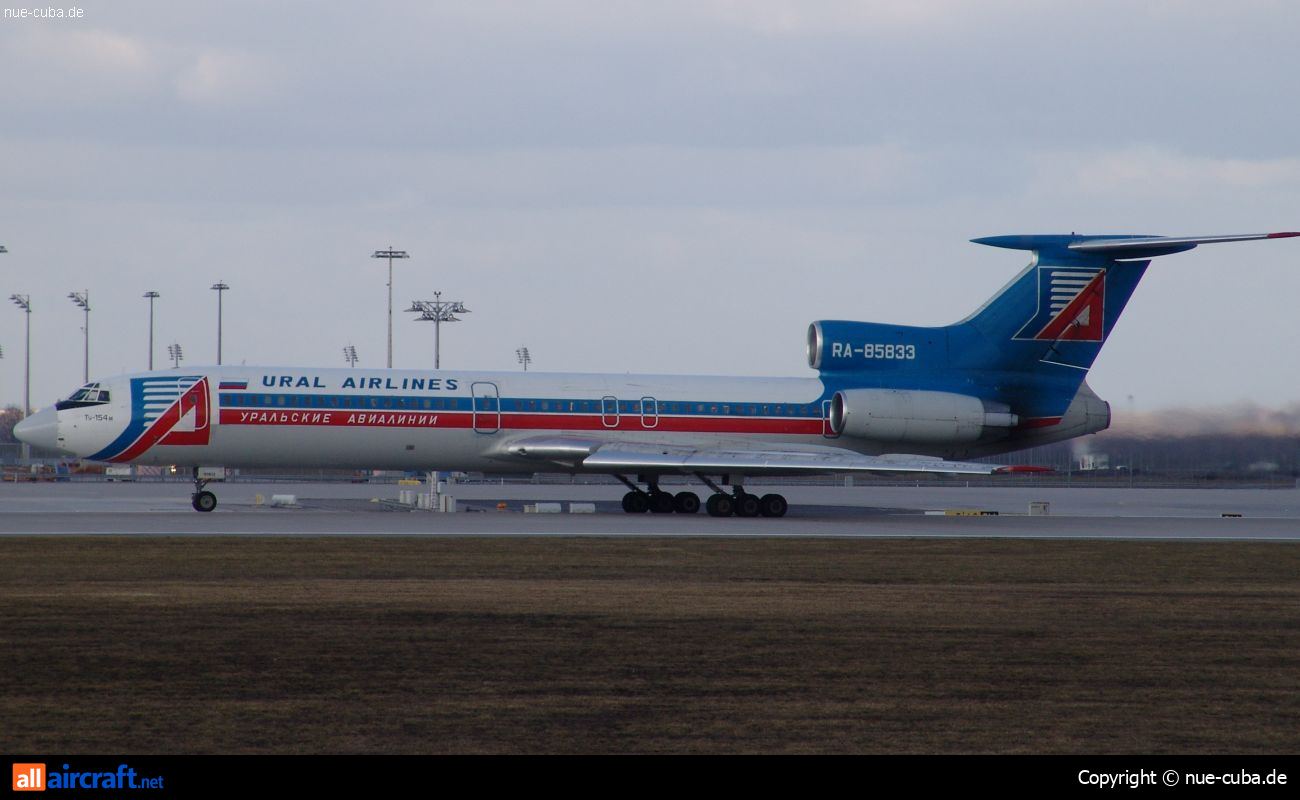 RA-85833 · Tupolev Tu-154M · (MUC / EDDM)