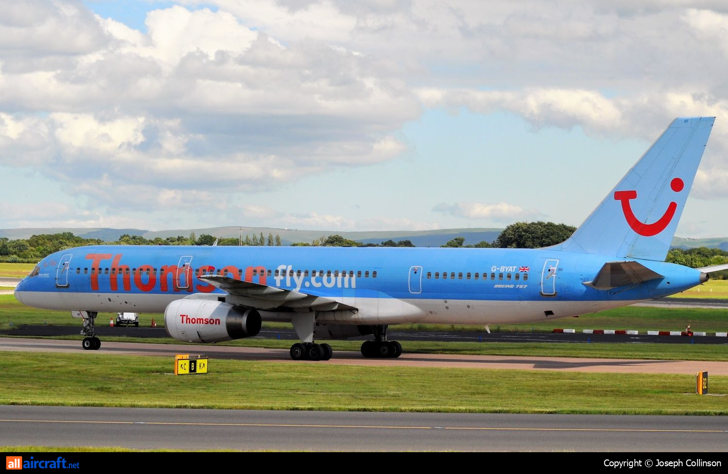 G-BYAT · Boeing 757-204 · (MAN / EGCC)