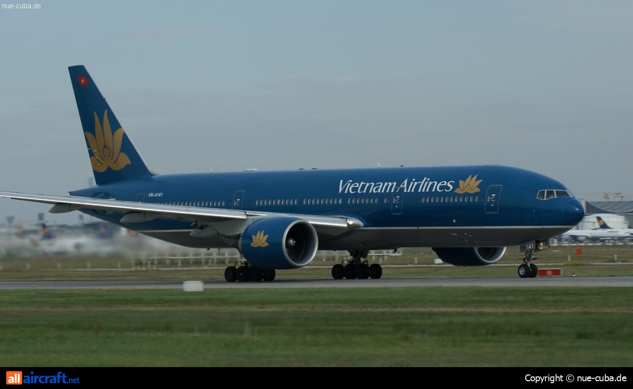 VN-A141 · Boeing 777-2Q8/ER · (FRA/FRF/EDDF)