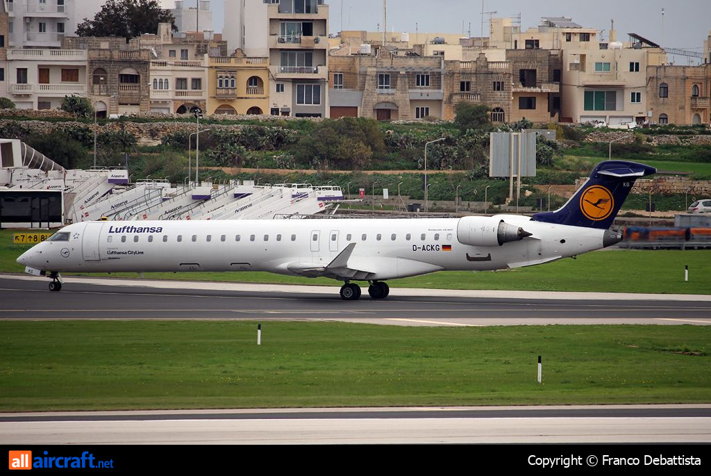 D-ACKG · Bombardier CRJ-900LR · (MLA / LMML)
