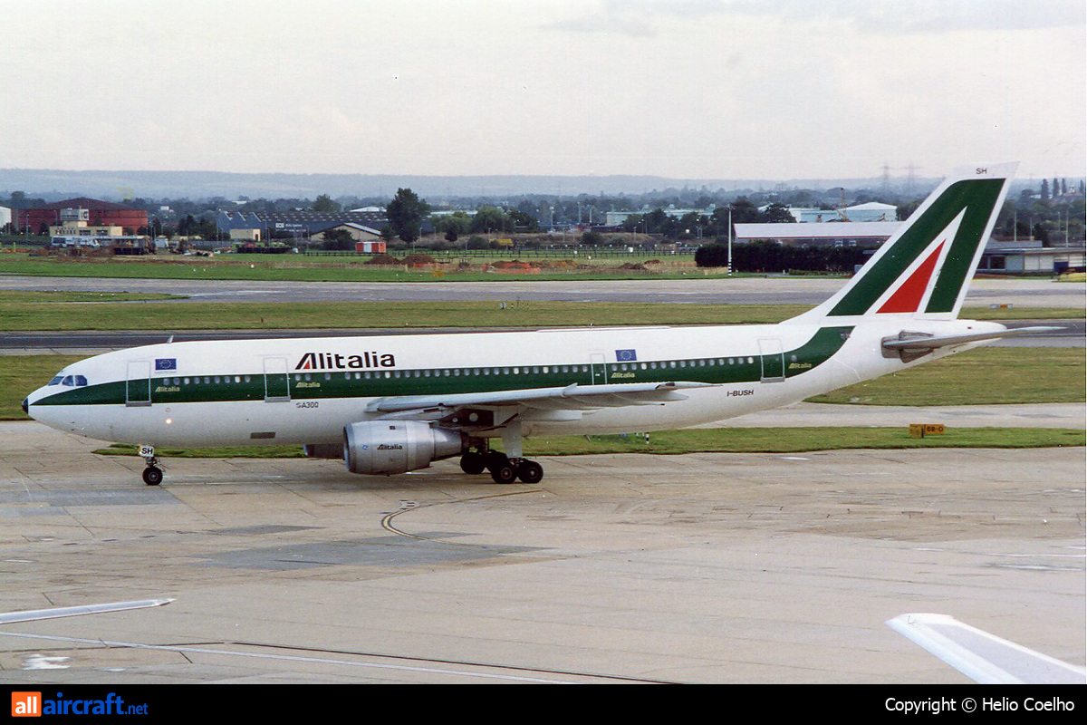 I-BUSH · Airbus A300B4-203 · (LHR / EGLL)