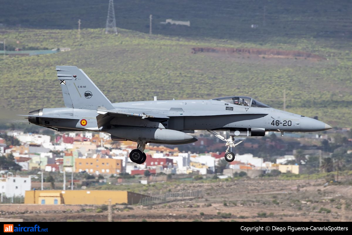 C.15-92 · McDonnell Douglas F/A-18A+ Hornet · (LPA / GCLP)