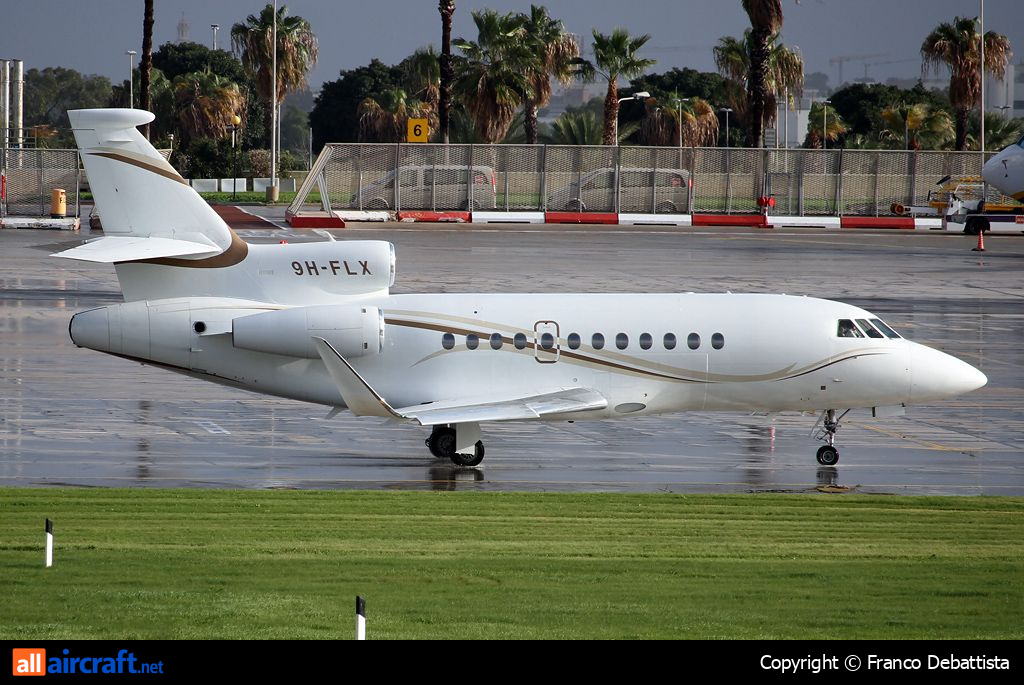 9H-FLX · Dassault Falcon 900LX · (MLA / LMML)