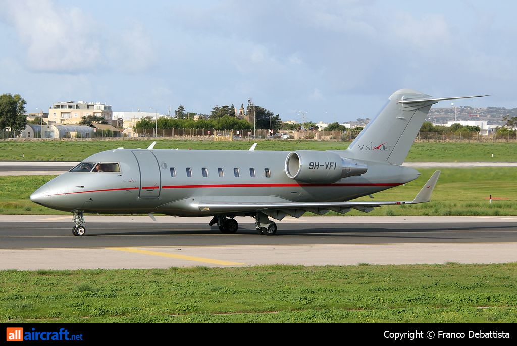 9H-VFI · Bombardier CL-600-2B16 Challenger 605 · (MLA / LMML)