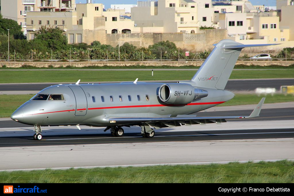 9H-VFJ · Bombardier CL-600-2B16 Challenger 605 · (MLA / LMML)