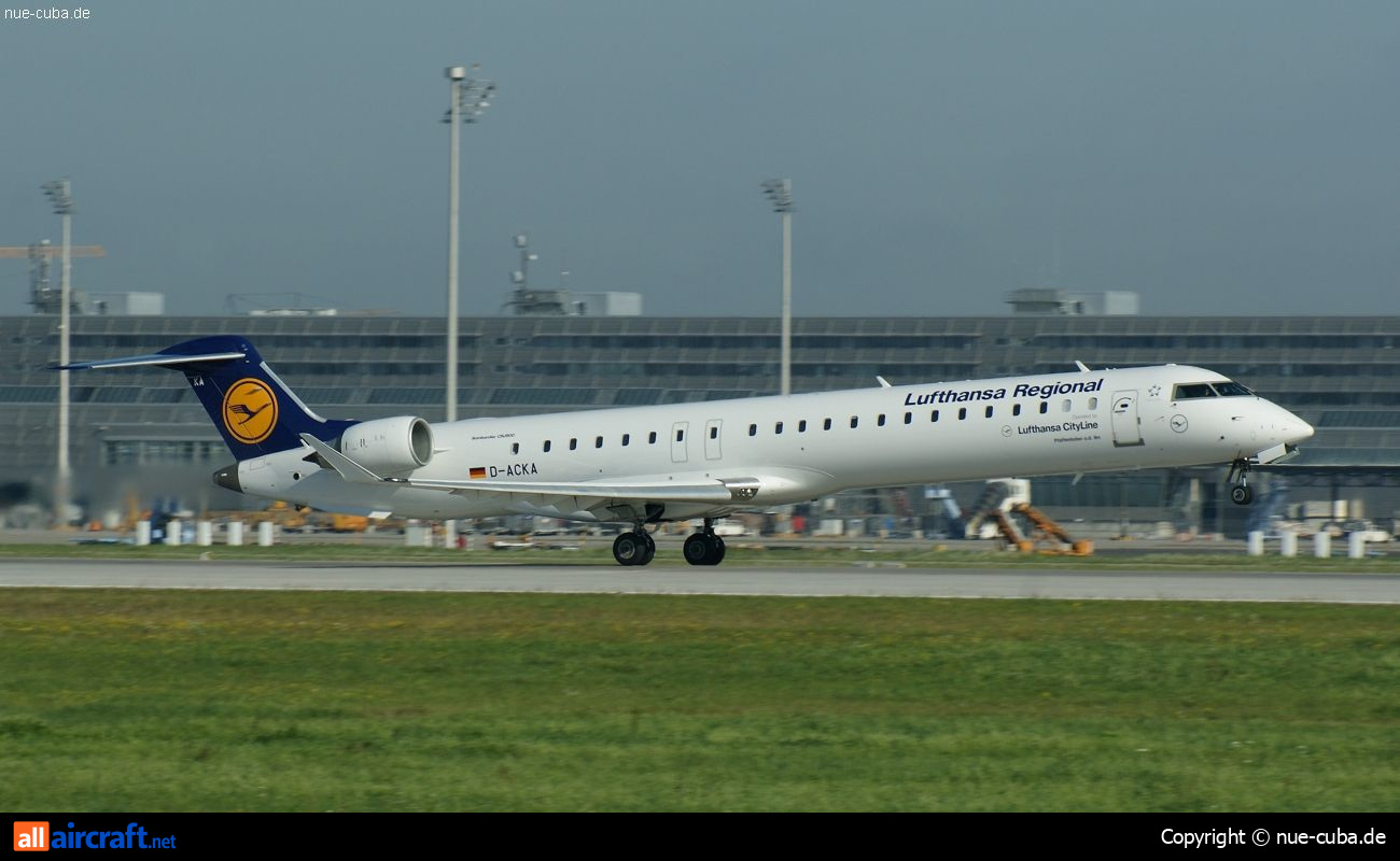D-ACKA · Bombardier CRJ-900LR · (MUC / EDDM)