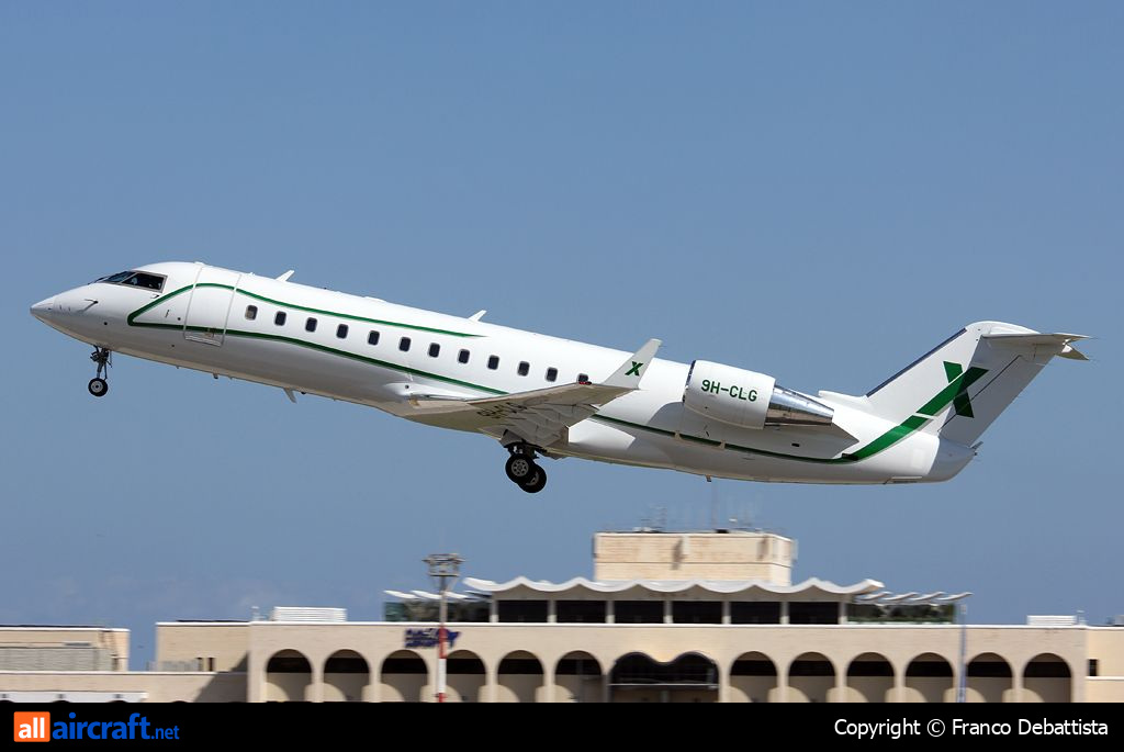 9H-CLG · Bombardier CL-600-2B19 Challenger 850 · (MLA / LMML)