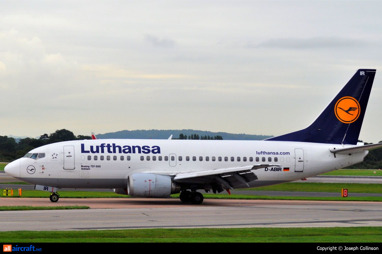 D-ABIR · Boeing 737-530 · (MAN / EGCC)