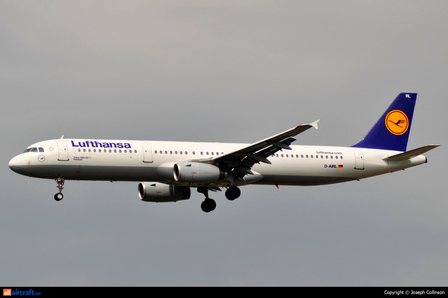 D-AIRL · Airbus A321-131 · (LHR / EGLL)