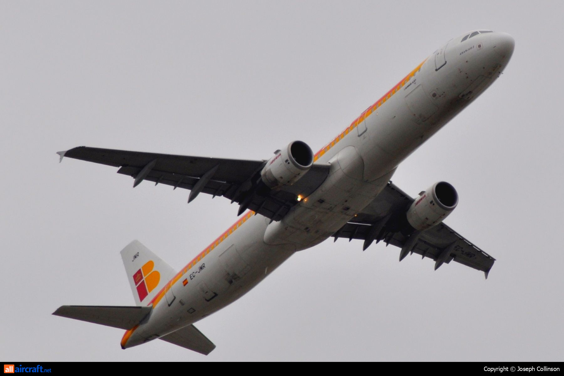 EC-JMR · Airbus A321-211 · (LHR / EGLL)