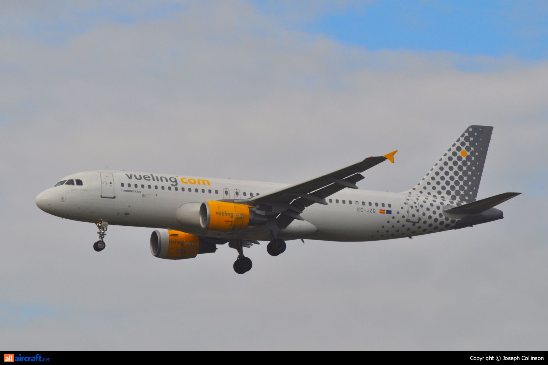 EC-JZQ · Airbus A320-214 · (LHR / EGLL)