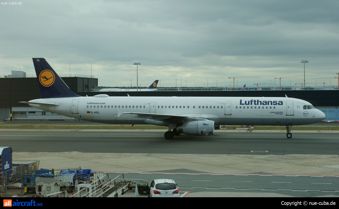 D-AIDL · Airbus A321-231 · (FRA / EDDF)