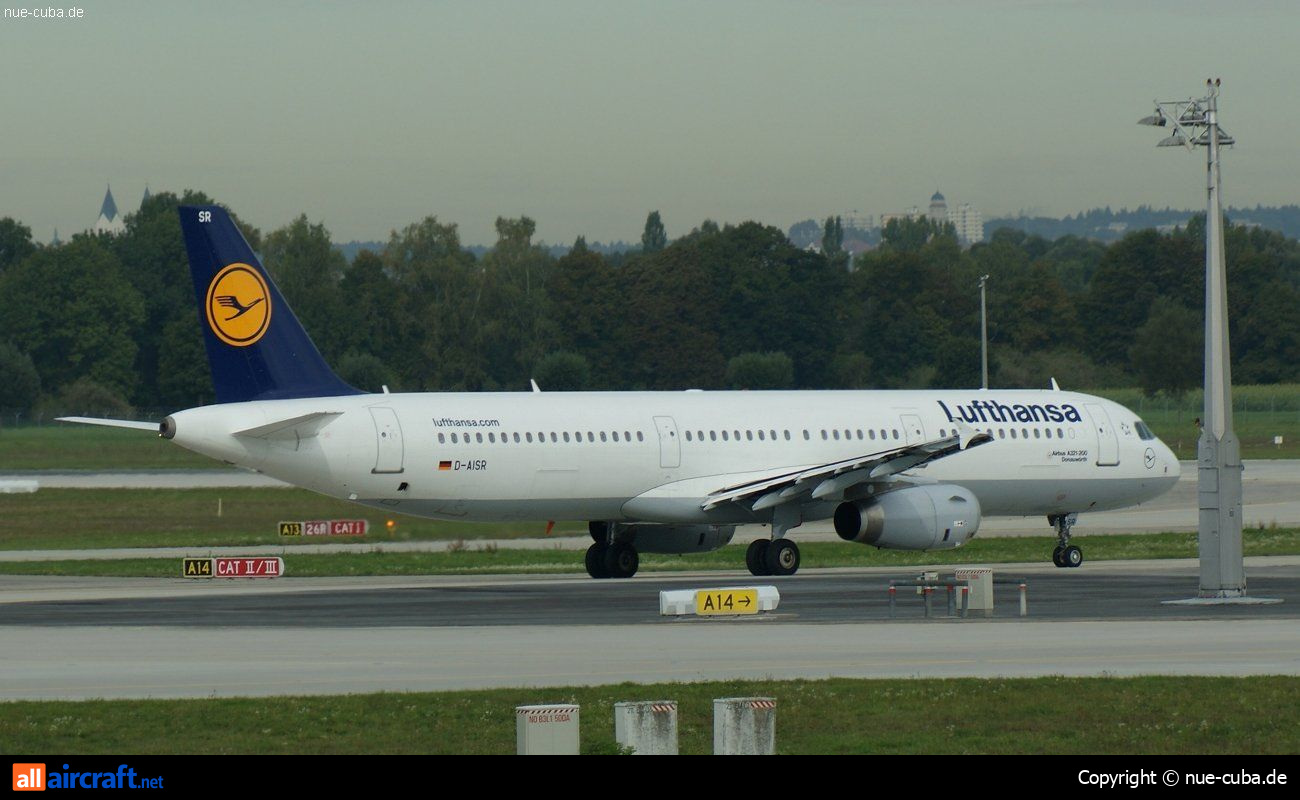 D-AISR · Airbus A321-231 · (MUC / EDDM)