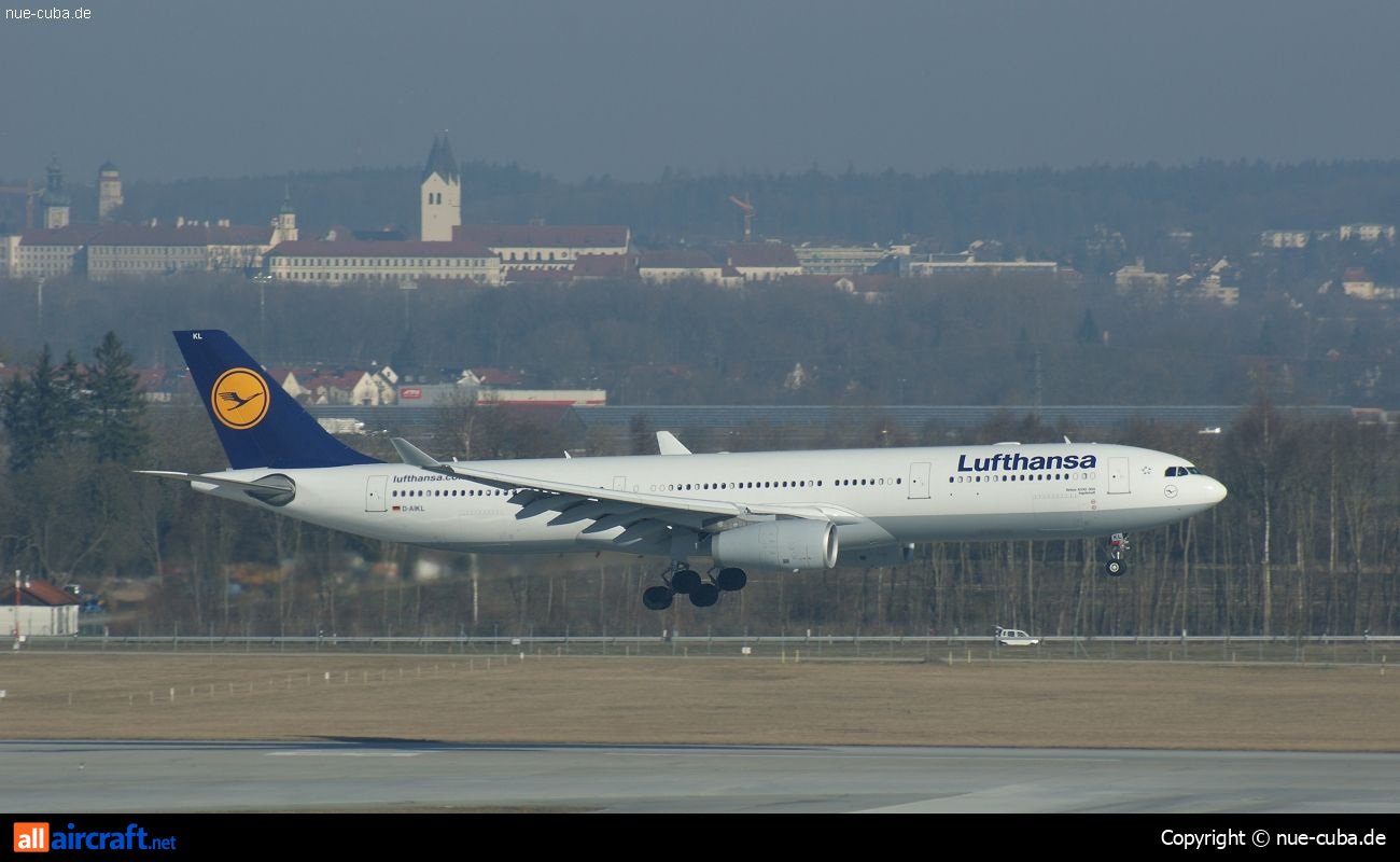 D-AIKL · Airbus A330-343 · (MUC / EDDM)