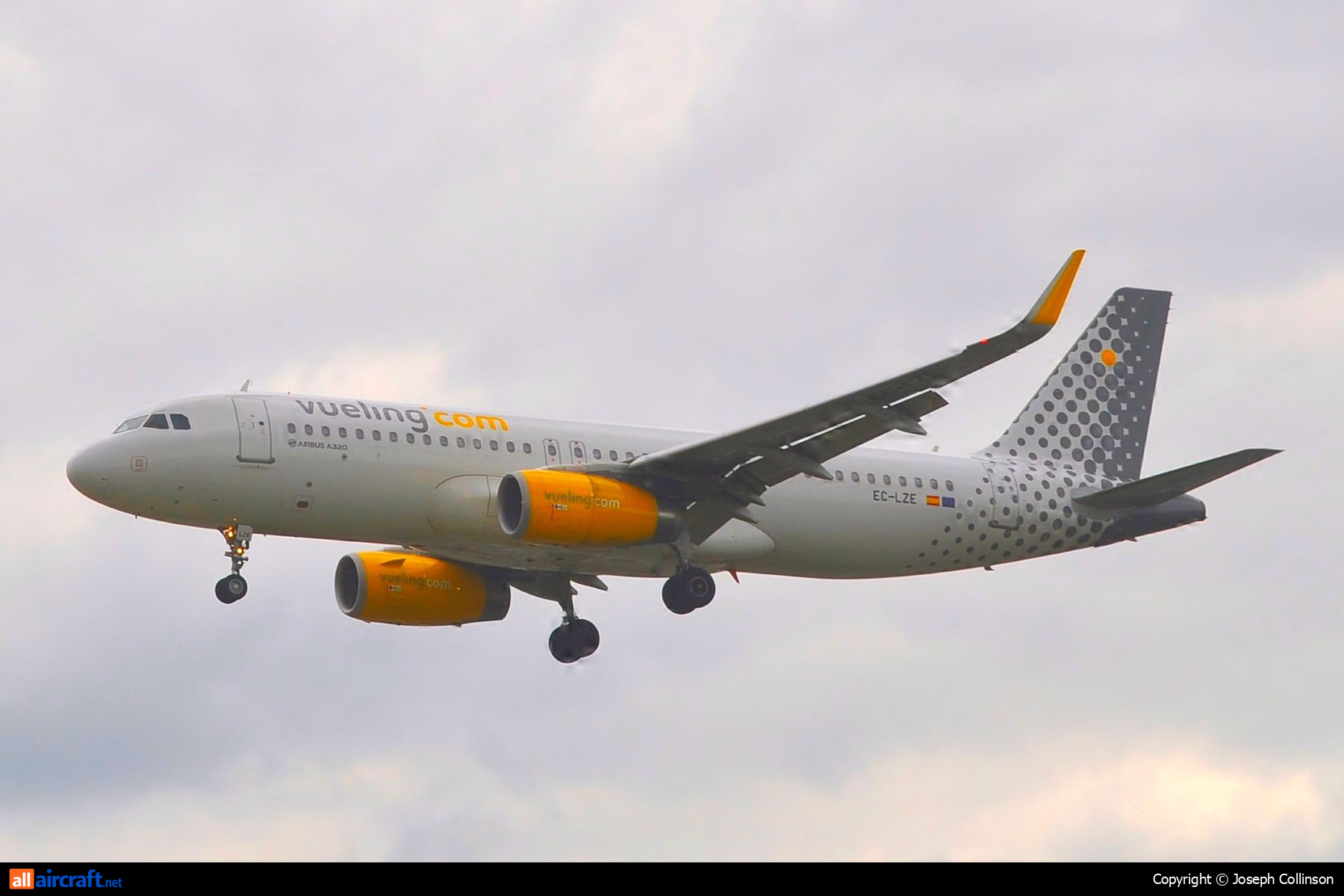 EC-LZE · Airbus A320-232(WL) · (LHR / EGLL)