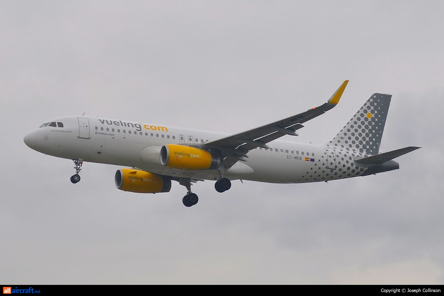 EC-MKM · Airbus A320-232(WL) · (LHR / EGLL)