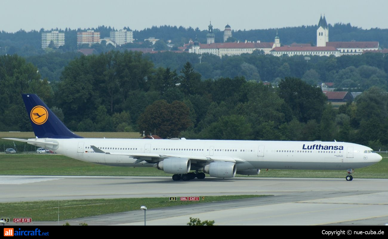 D-AIHB · Airbus A340-642 · (MUC / EDDM)