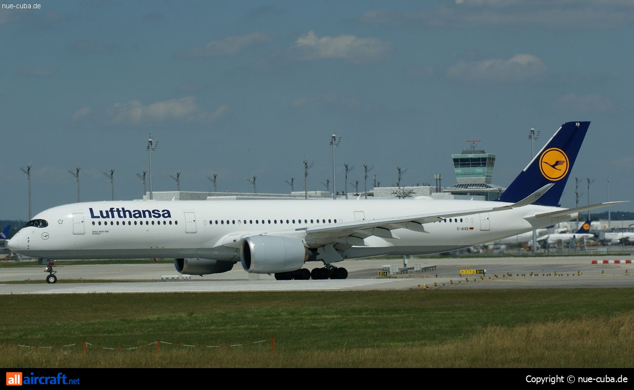 D-AIXB · Airbus A350-941 · (MUC / EDDM)