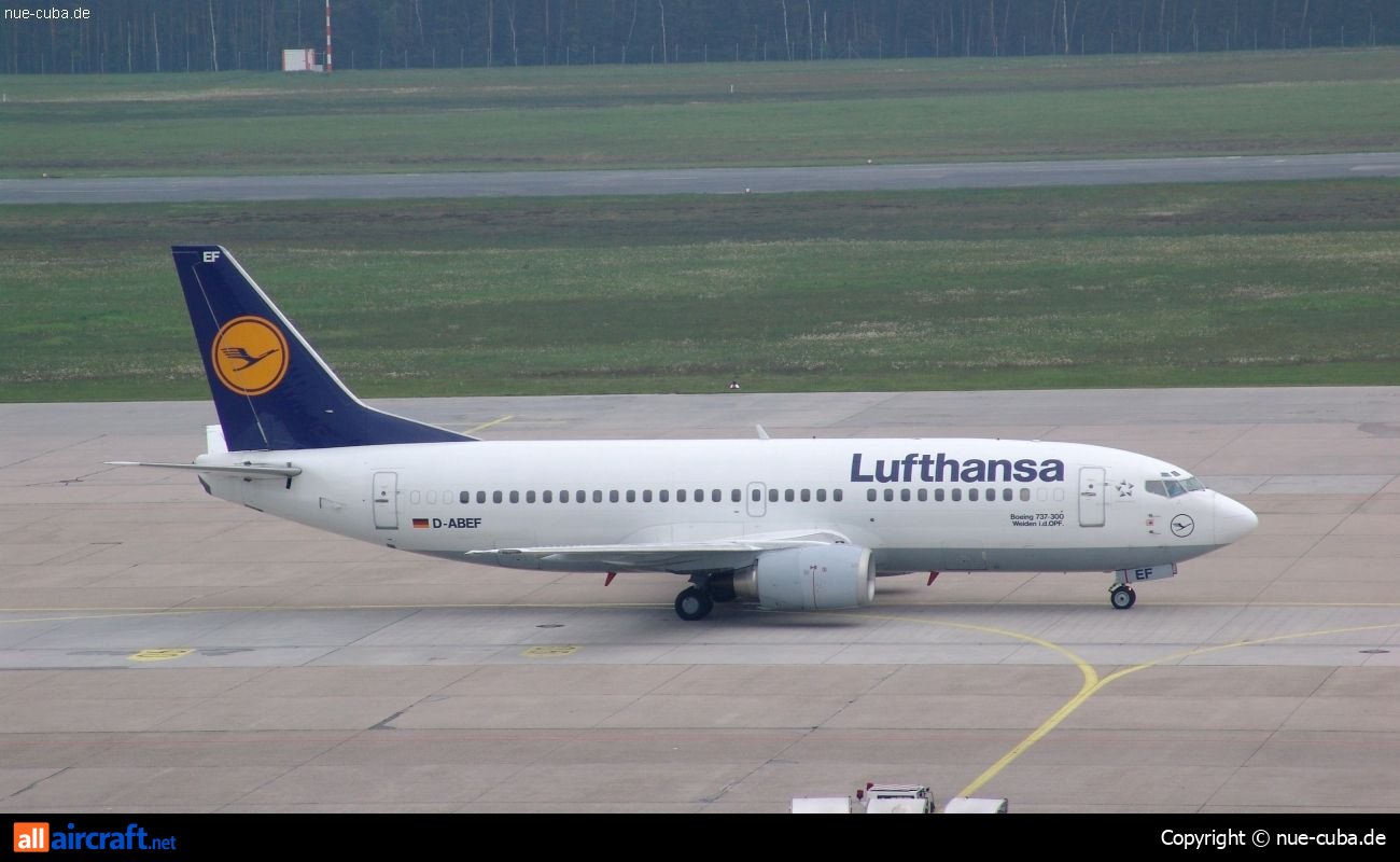 D-ABEF · Boeing 737-330 · (NUE / EDDN)