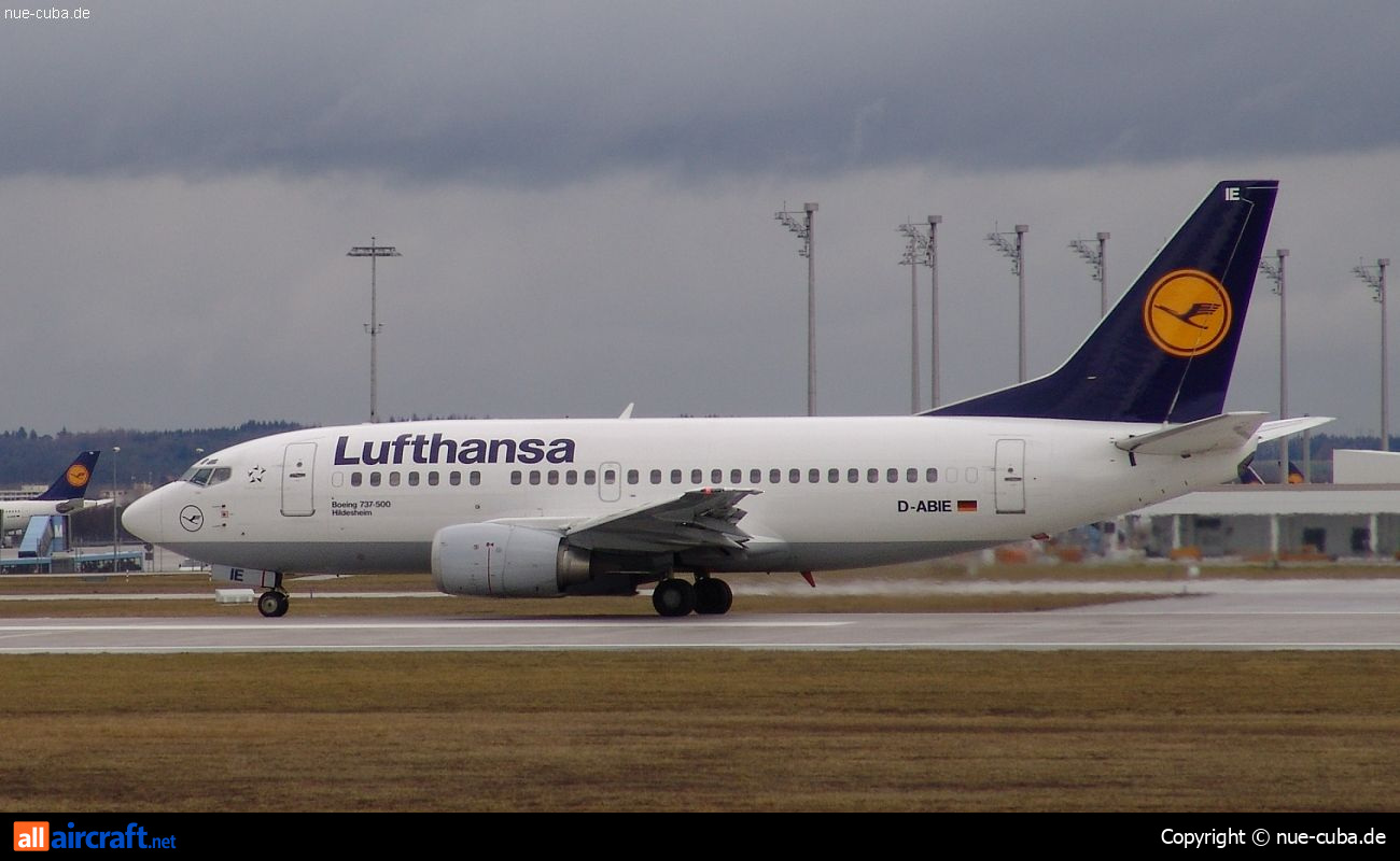 D-ABIE · Boeing 737-530 · (MUC / EDDM)