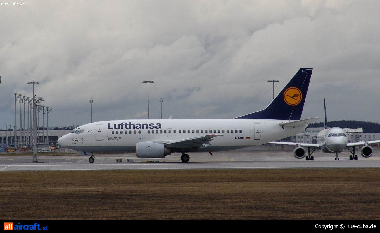 D-ABIL · Boeing 737-530 · (MUC / EDDM)