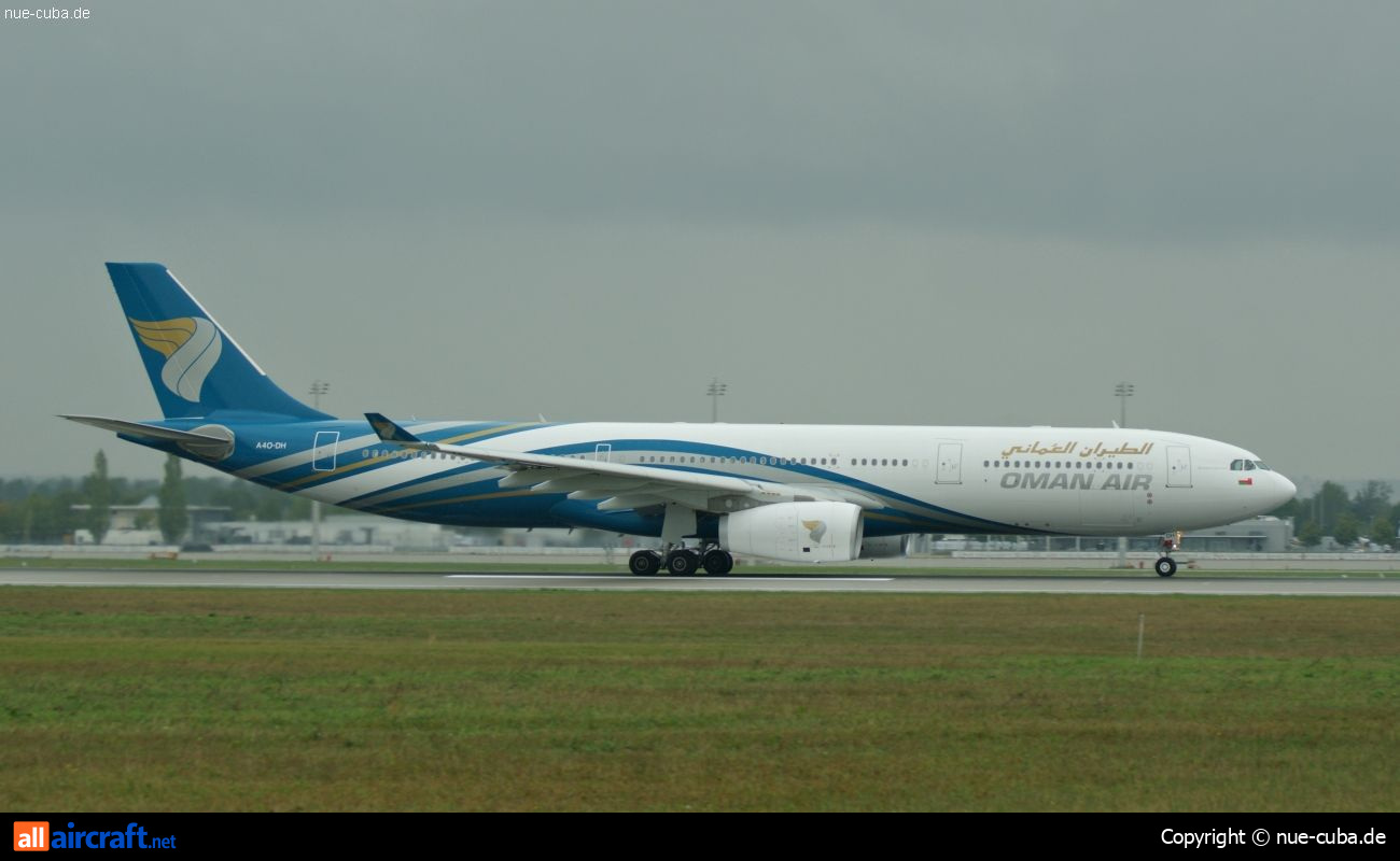 A4O-DH · Airbus A330-343 · (MUC / EDDM)