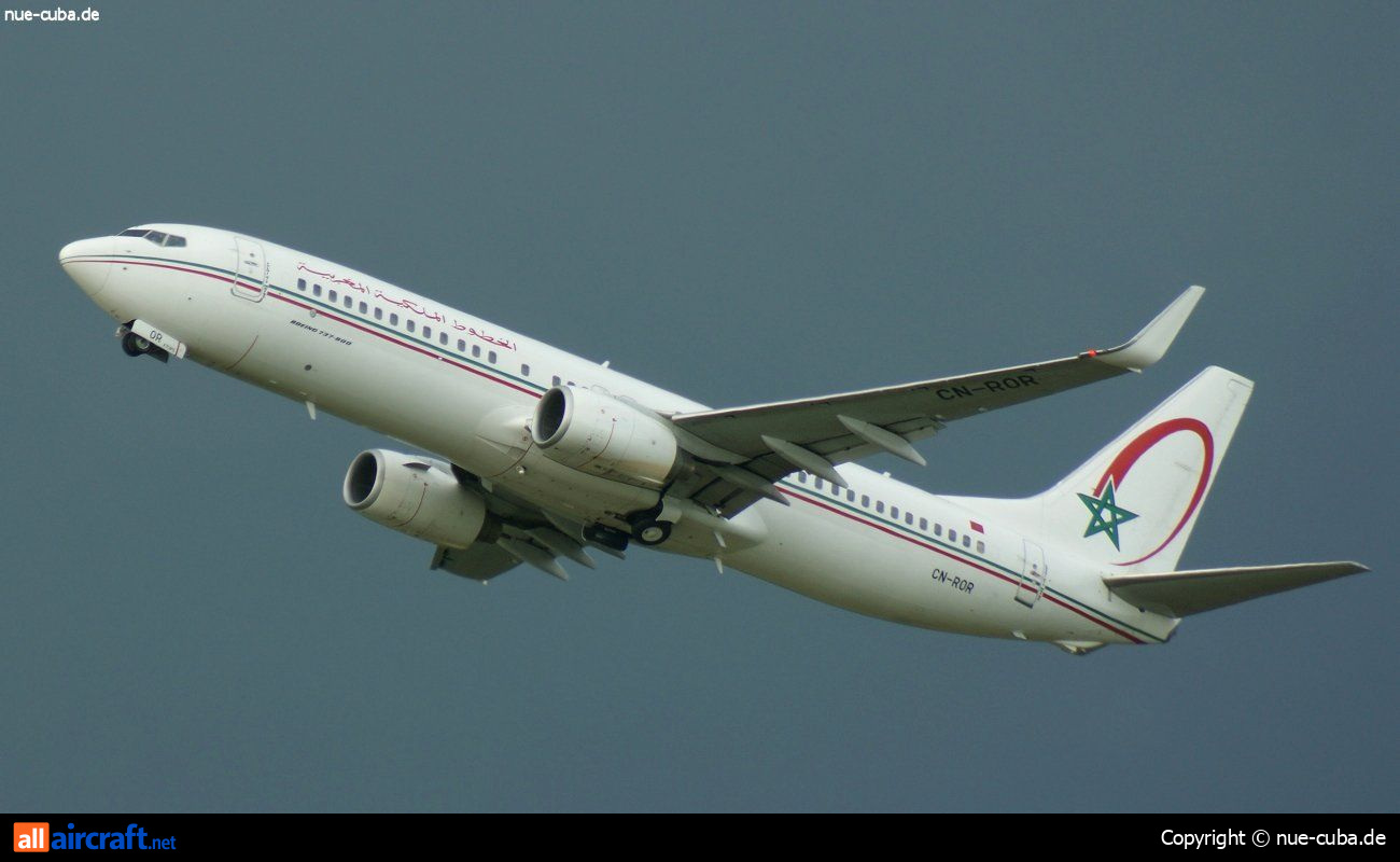 CN-ROR · Boeing 737-8B6(WL) · (NUE / EDDN)