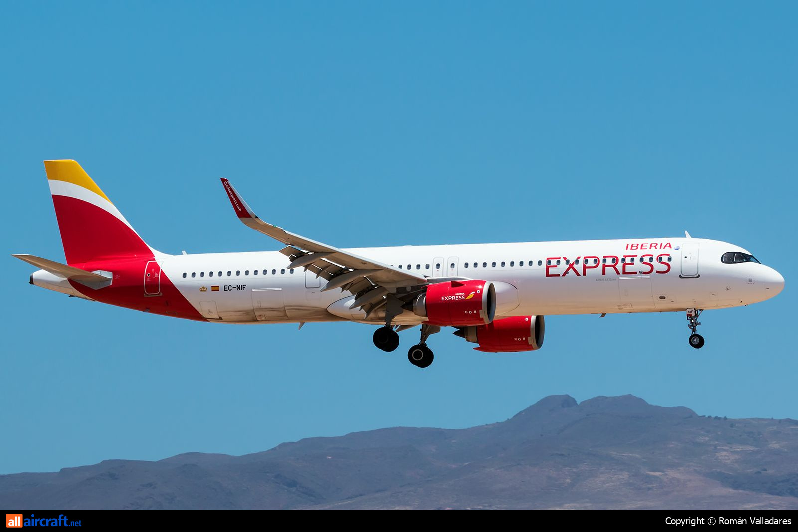 EC-NIF · Airbus A321-251NX · (LPA / GCLP)