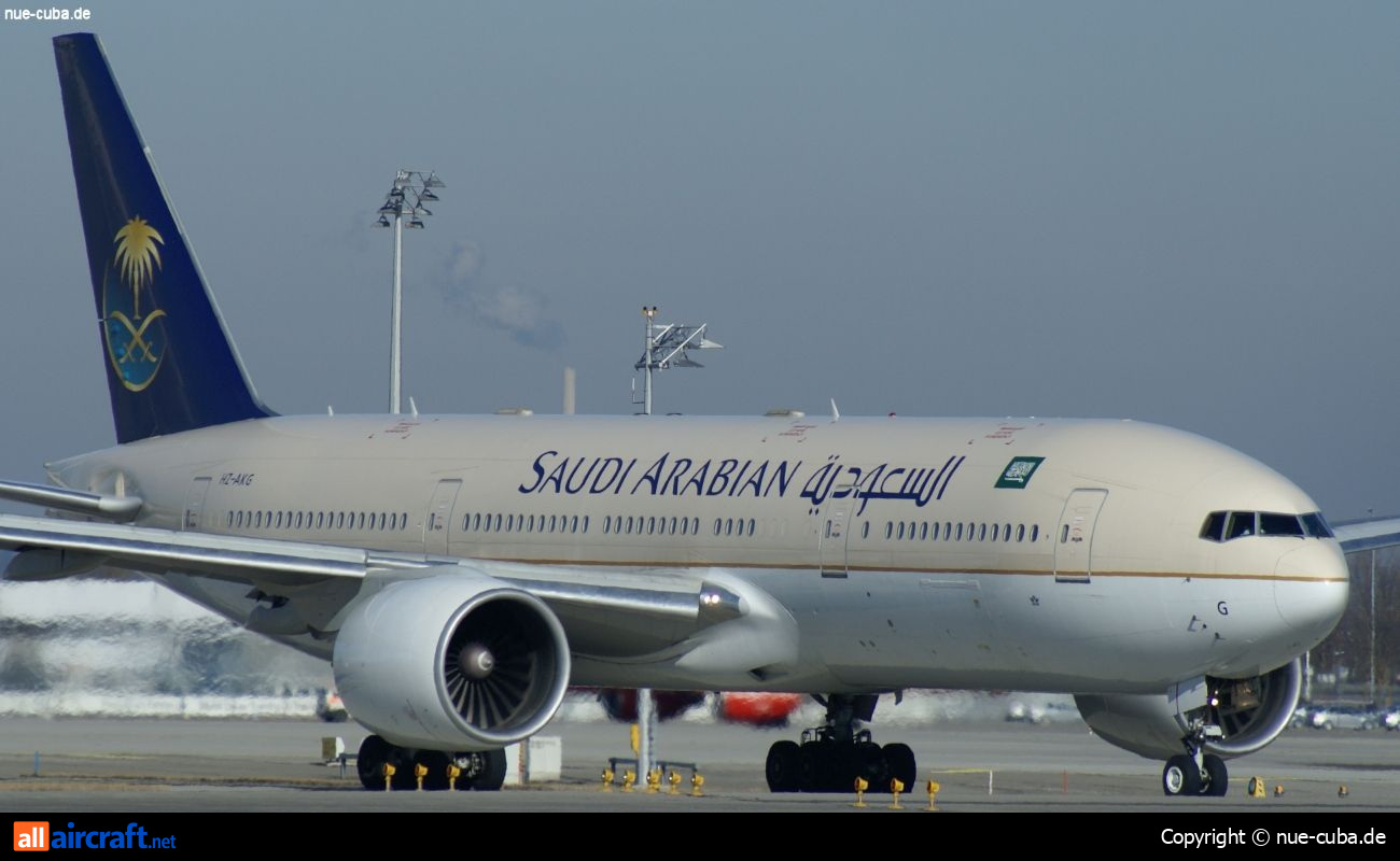 HZ-AKG · Boeing 777-268/ER · (MUC / EDDM)