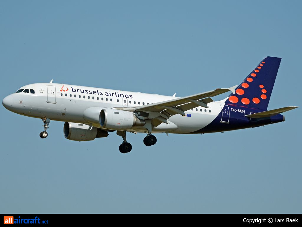 OO-SSN · Airbus A319-112 · (CPH / EKCH)