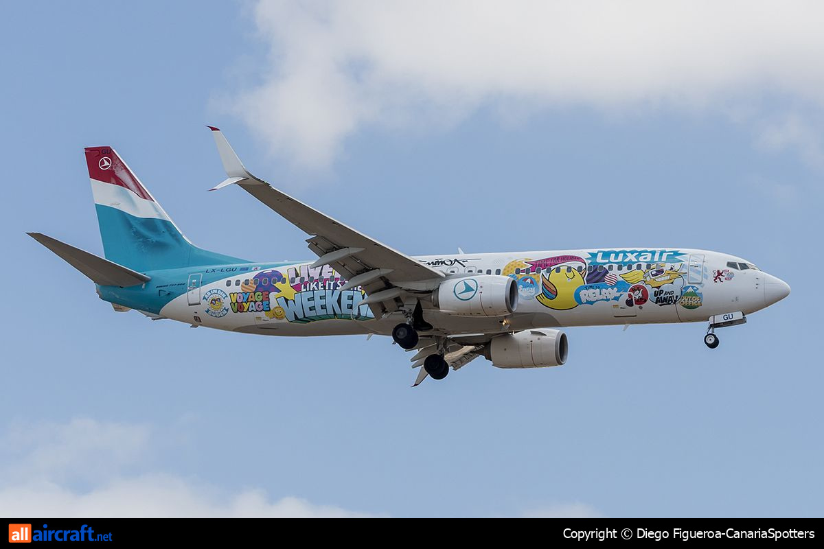 LX-LGU · Boeing 737-8C9(WL) · (LPA / GCLP)