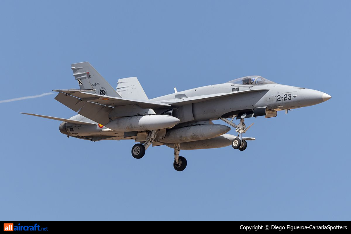 C.15-65 · McDonnell Douglas EF-18M Hornet · (LPA / GCLP)