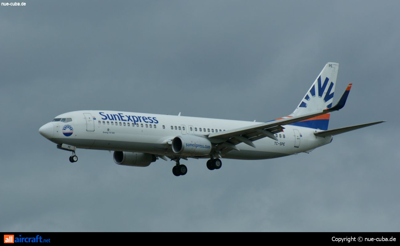 TC-SPE · Boeing 737-8HC(WL) · (AYT / LTAI)