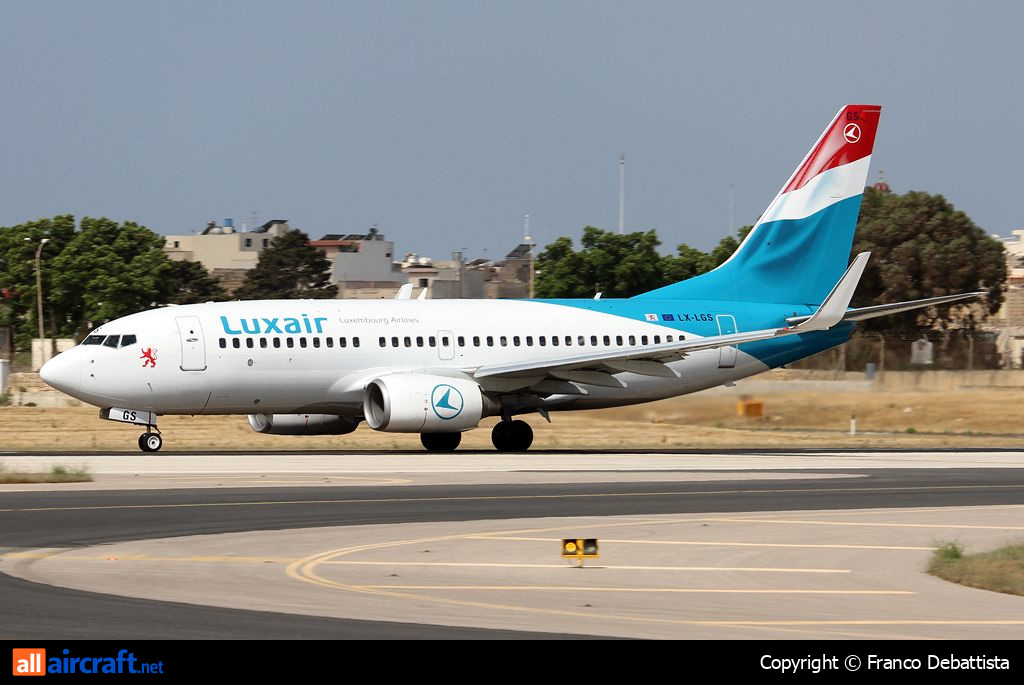 LX-LGS · Boeing 737-7C9(WL) · (MLA / LMML)
