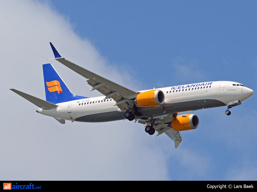 TF-ICU · Boeing 737-8 MAX · (CPH / EKCH)