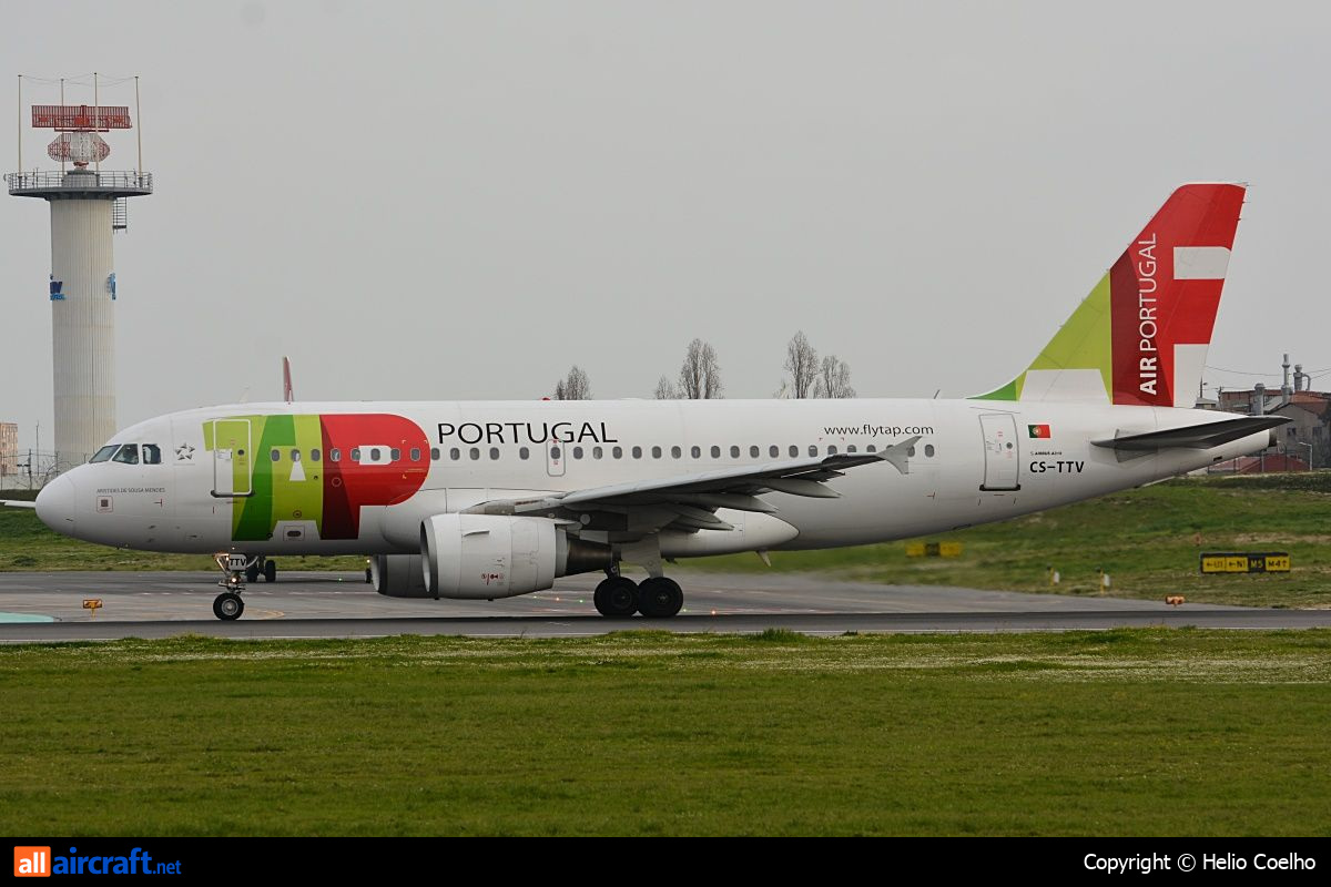CS-TTV · Airbus A319-112 · (LIS / LPPT)