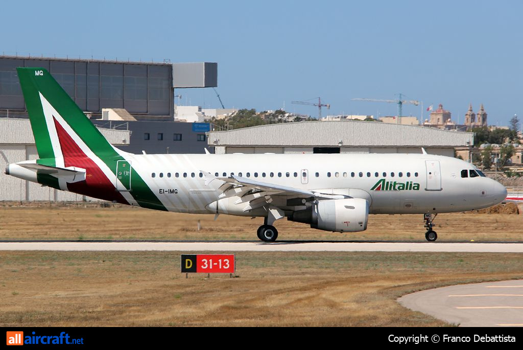EI-IMG · Airbus A319-112 · (MLA / LMML)
